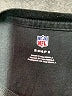 NFL 100% Cotton Black Gray Short Sleeve T-Shirt Size 8 - photo 3