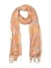 Unbranded Paisley Orange Scarf One size - photo 1