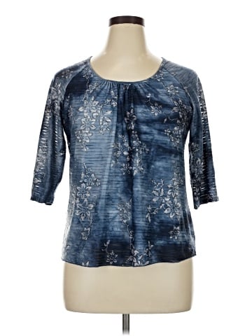 DressBarn 3/4 Sleeve T-Shirt (view 1)