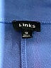 Links Solid Blue Casual Pants Size 1X - photo 7
