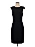 David Meister Solid Black Cocktail Dress Size 4 - photo 1