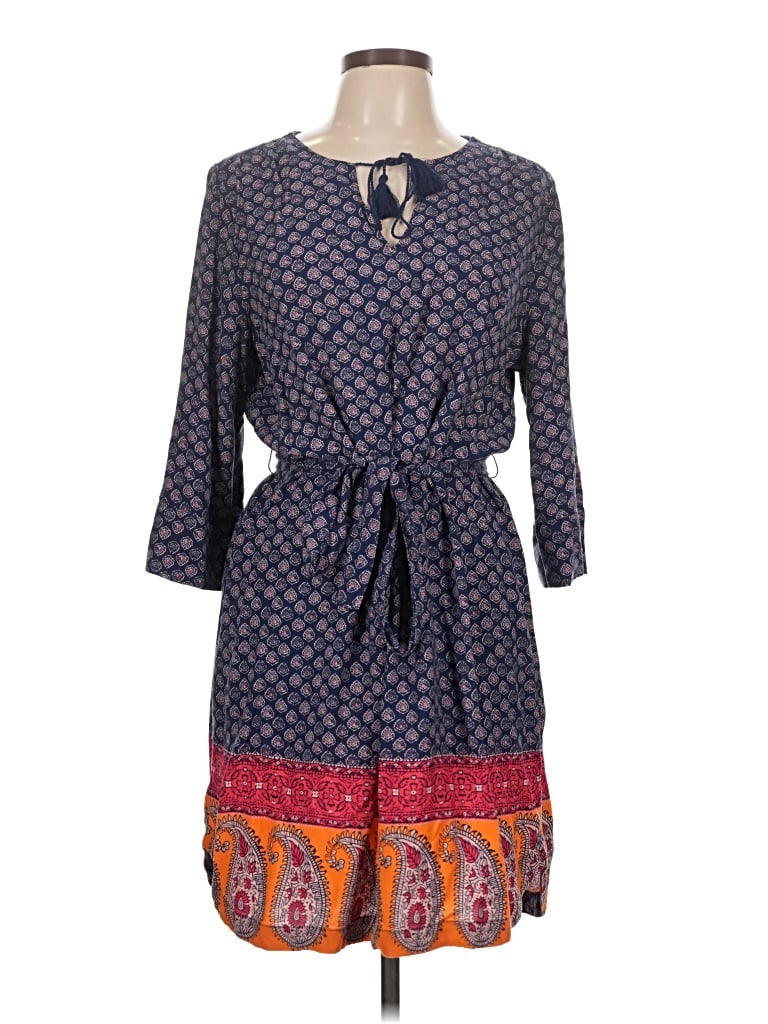 Pre-owned Faded Glory Casual Dress In Blue