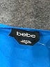 Bebe 100% Polyester Blue Short Sleeve Top Size S - photo 7