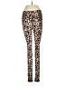 Victoria's Secret Animal Print Brown Leggings Size 2 - photo 1