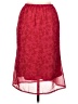 Unbranded Paisley Red Formal Skirt Size L (estimated) - photo 1
