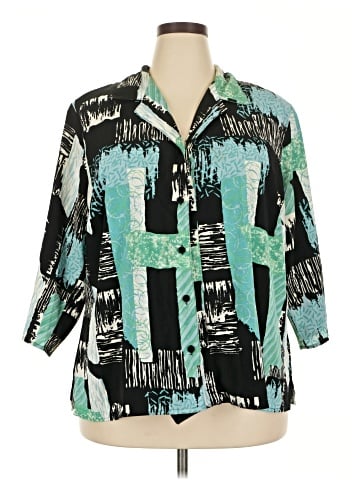 Elementz 3/4 Sleeve Blouse (view 1)