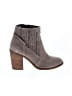 Crown Vintage 100% Leather Gray Ankle Boots Size 8 1/2 - photo 1