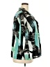 Elementz Color Block Teal 3/4 Sleeve Blouse Size 2X - photo 4