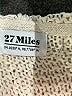 27 miles 100% Cotton Ivory Pullover Sweater Size M (estimated) - photo 7