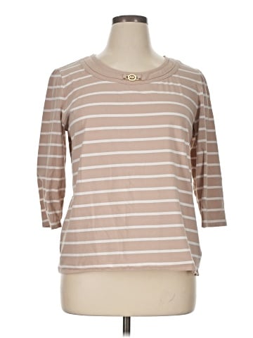 AK Anne Klein 3/4 Sleeve Top (view 1)