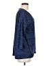 Retro-ology Blue 3/4 Sleeve Top Size M - photo 4
