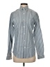 J.Crew 100% Cotton Stripes Blue Long Sleeve Button-Down Shirt Size XS - photo 1