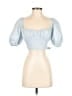 Fore Blue 3/4 Sleeve Blouse Size S - photo 1