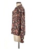 Evereve 100% Polyester Brown Long Sleeve Blouse Size M - photo 5