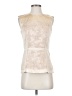 BCBGMAXAZRIA 100% Polyester Ivory Sleeveless Blouse Size S - photo 1