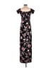 Express Floral Black Casual Dress Size S - photo 2