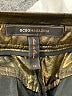BCBGMAXAZRIA 100% Polyester Metallic Gold Shorts Size 6 - photo 3