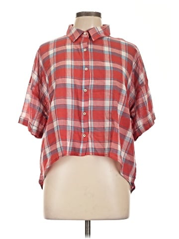 Freebird Short Sleeve Button-Down Shirt (view 1)