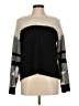 TWO by Vince Camuto 100% Nylon Color Block Black Pullover Sweater Size M - photo 1