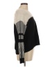 TWO by Vince Camuto 100% Nylon Color Block Black Pullover Sweater Size M - photo 4