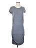 Athleta Solid Gray Casual Dress Size S - photo 1