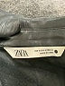 Zara Black 3/4 Sleeve Button-Down Shirt Size M - photo 7