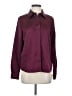 Calvin Klein 100% Polyester Burgundy Long Sleeve Blouse Size S - photo 1