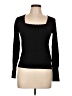 Warehouse Black Long Sleeve Top Size 12 - photo 1