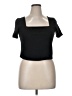Torrid Black Short Sleeve Top Size 1X Plus (1) - photo 1