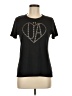 Under Armour 100% Polyester Hearts Black Short Sleeve T-Shirt Size M - photo 1