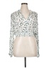 Rag & Bone 100% Viscose Floral Ivory Long Sleeve Blouse Size XL - photo 1