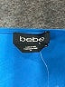 Bebe 100% Polyester Blue Short Sleeve Blouse Size S - photo 7