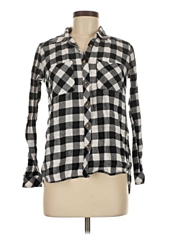 Love Notes Long Sleeve Button-Down Shirt (view 1)