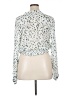 Rag & Bone 100% Viscose Floral Ivory Long Sleeve Blouse Size XL - photo 2