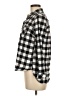 Love Notes 100% Cotton Checkered-gingham Black Long Sleeve Button-Down Shirt Size M - photo 5