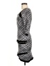 Jax Argyle Gray Casual Dress Size M - photo 5