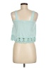 Cato Teal Sleeveless Blouse Size M - photo 2