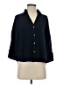 Zara Blue 3/4 Sleeve Button-Down Shirt Size XS - photo 1
