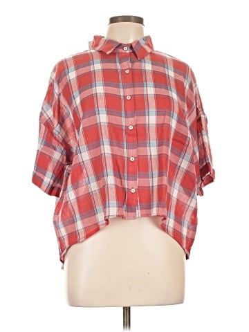 Freebird Short Sleeve Button-Down Shirt (view 1)