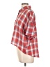 Freebird Plaid Red Short Sleeve Button-Down Shirt Size L - photo 5