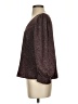 Drew 100% Polyester Brown 3/4 Sleeve Blouse Size S - photo 5