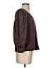 Drew 100% Polyester Brown 3/4 Sleeve Blouse Size S - photo 4