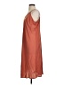 A New Day 100% Polyester Solid Orange Pink Casual Dress Size S (estimated) - photo 5