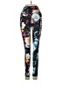 Zyia Active Graphic Black Yoga Pants Size 2 - photo 1