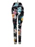 Zyia Active Graphic Black Yoga Pants Size 2 - photo 2