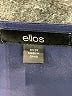 Ellos 100% Polyester Blue 3/4 Sleeve Blouse Size 1X - 2X - photo 7