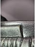 Miu Miu Chevron-herringbone Silver Leather Clutch One size - photo 6