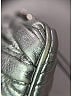 Miu Miu Chevron-herringbone Silver Leather Clutch One size - photo 7