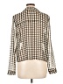 T Tahari 100% Polyester Houndstooth Ivory 3/4 Sleeve Blouse Size L - photo 2