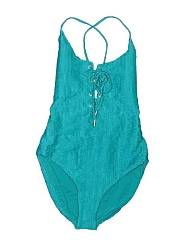 Red Carter One Piece Swimsuit (view 1)